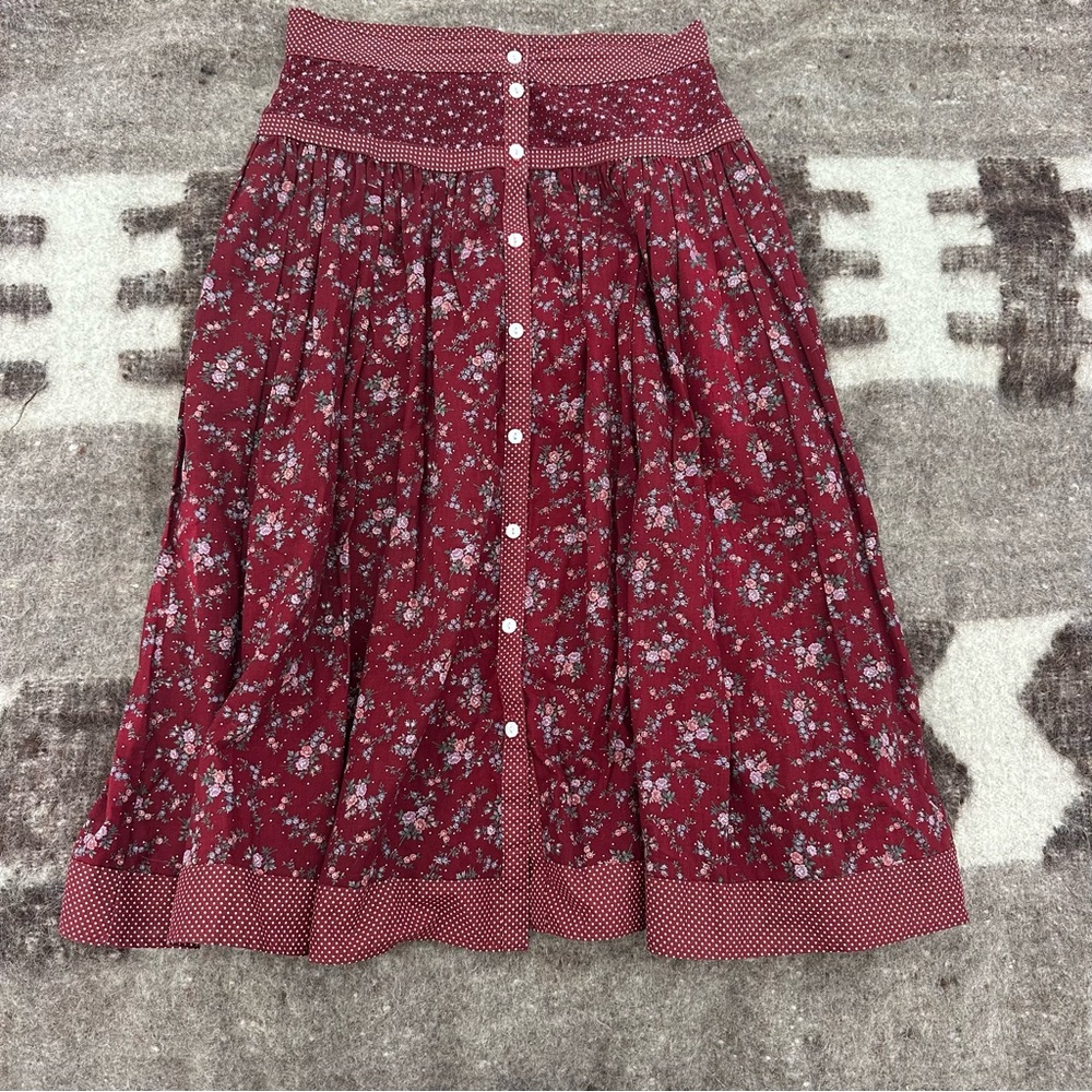 Vintage 70s Gunne Sax maxi skirt